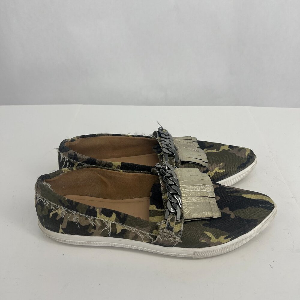 Sergio Zelcer Camo Loafers Size 10M